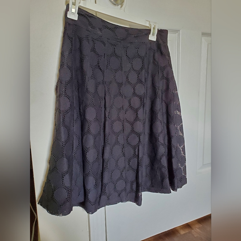 Lacy black skirt h&m